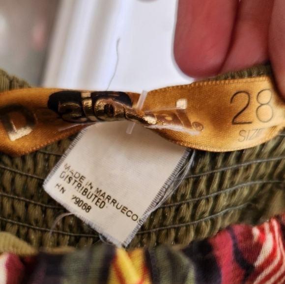 Desigual Green Aztec Print Sleeveless‎ Wide Leg Jumpsuit - Picture 8 of 11